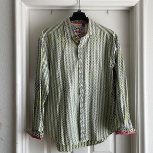 Robert Graham Dress Shirt/ XXL
